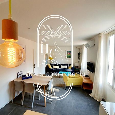 Petit Moulin-T3 Giens-Clim-Parking Apartment Hyeres Luaran gambar