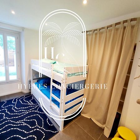 Petit Moulin-T3 Giens-Clim-Parking Apartment Hyeres Luaran gambar