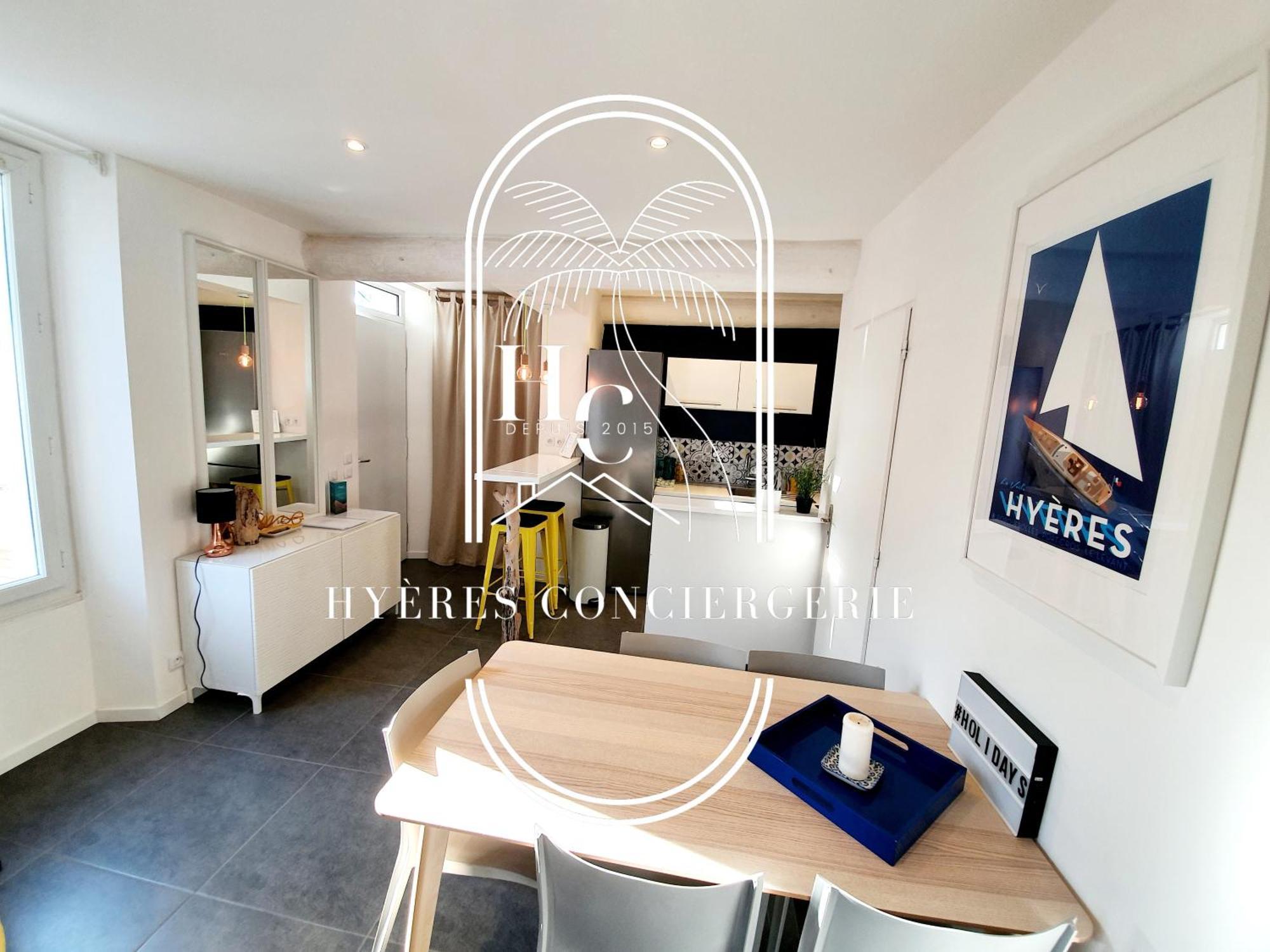 Petit Moulin-T3 Giens-Clim-Parking Apartment Hyeres Luaran gambar