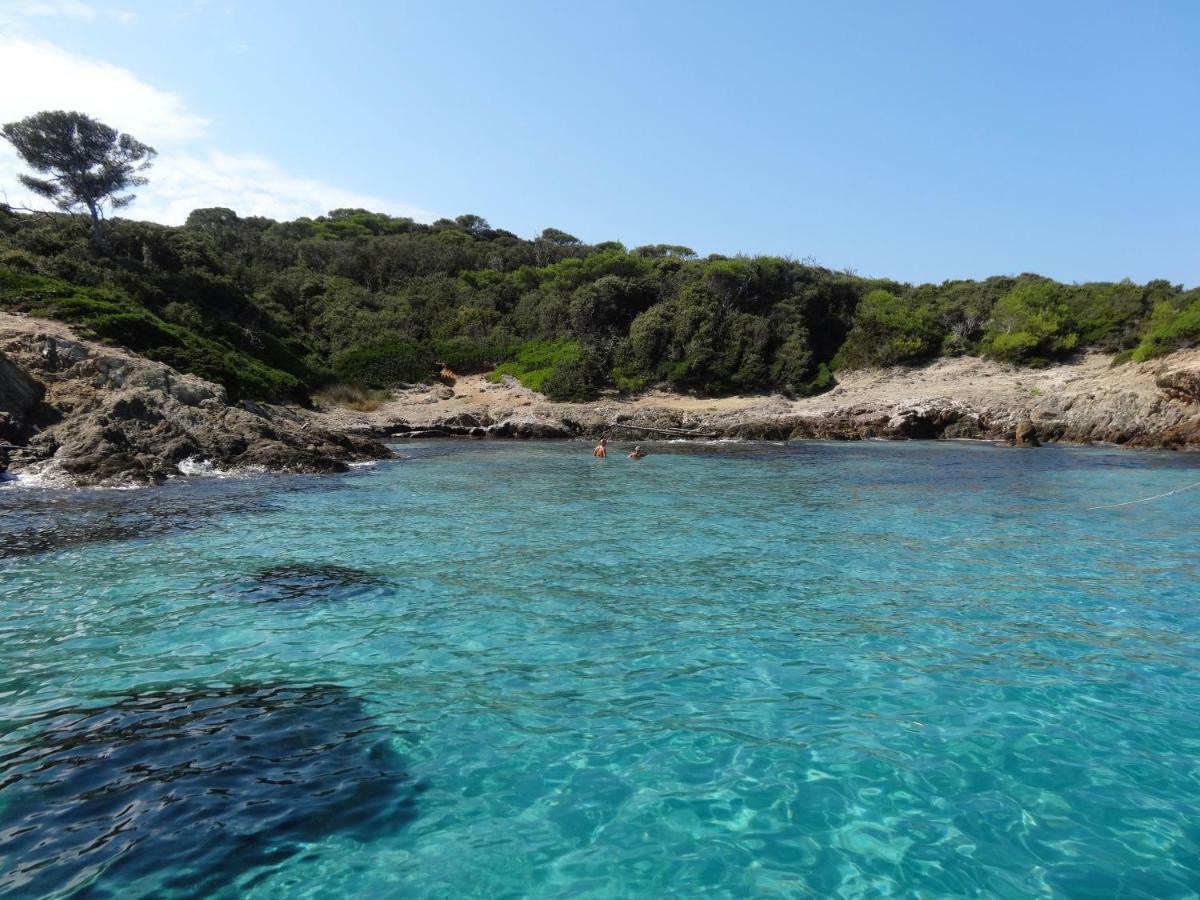 Petit Moulin-T3 Giens-Clim-Parking Apartment Hyeres Luaran gambar